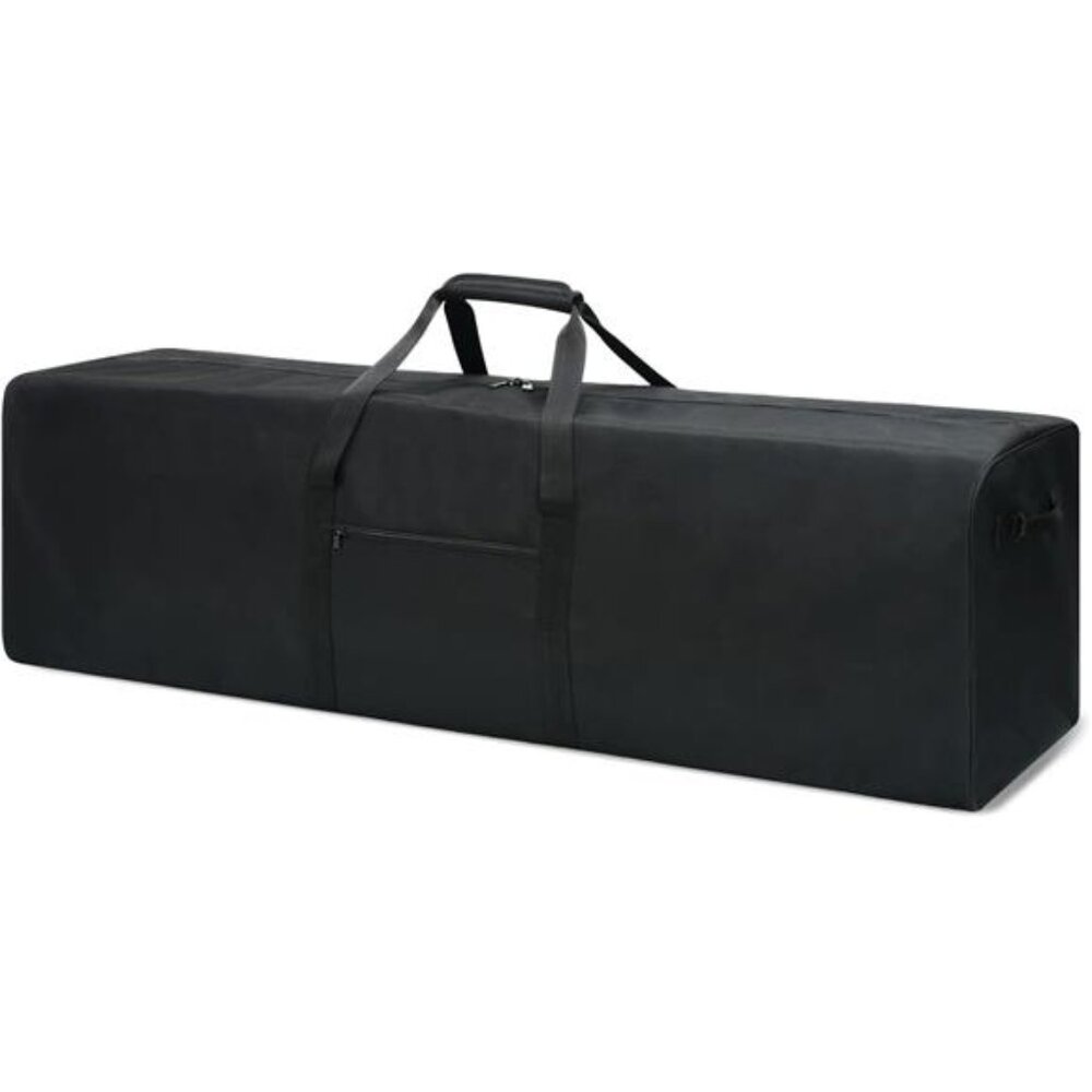52 Inch Large Duffle Bag Travel Camping Sport Gear Storage Bag Lockable Zippers
